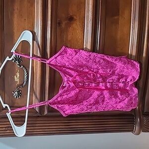 Burgundy Camisole Tank Top Juniors Size Large New